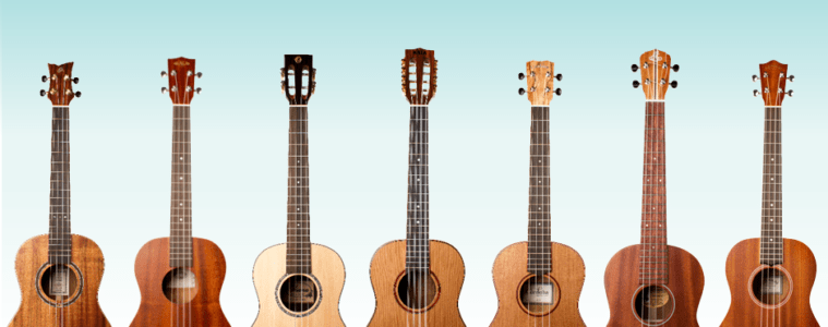 baritone ukulele roundup kala ohana ukes new gear
