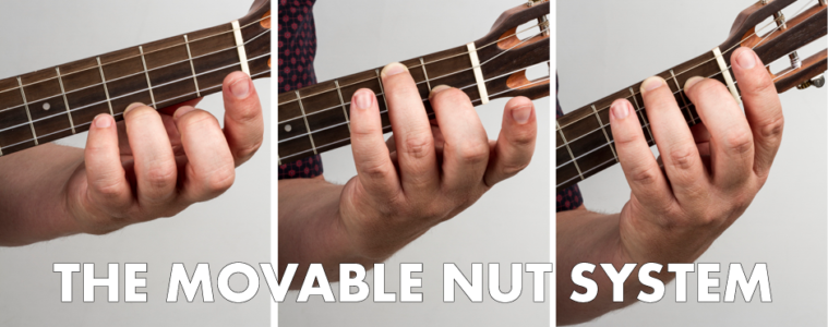 The Movable Nut System of Ukulele Chord Shapes