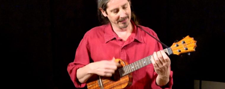 ukulele player Daniel Ward