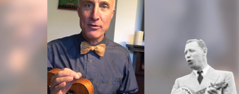 Ralp Shaw george formby split stroke ukulele lesson