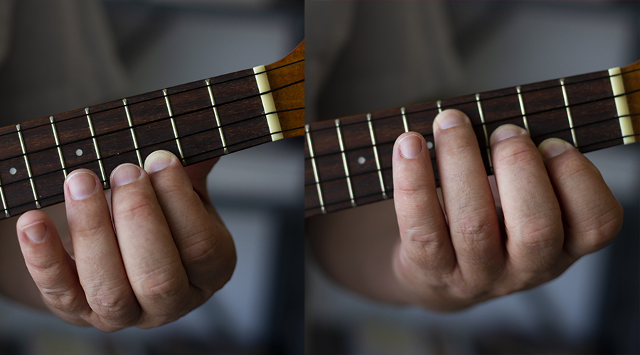 alternate chord fingerings on ukulele