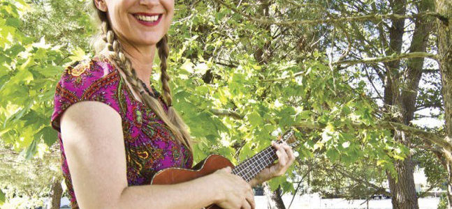 ukulele player Heidi Swedberg