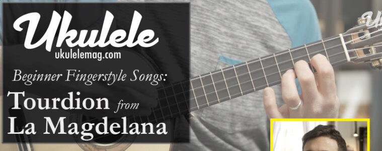 ukulele fingerstyle tutorial tourdion from la magdalena