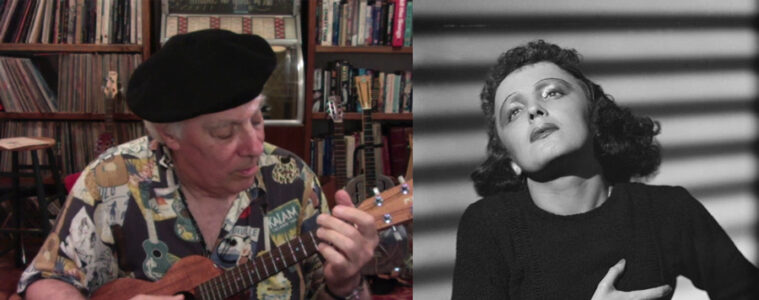 Edith Piaf La Vie en Rose on ukulele lesson by Fred Sokolo